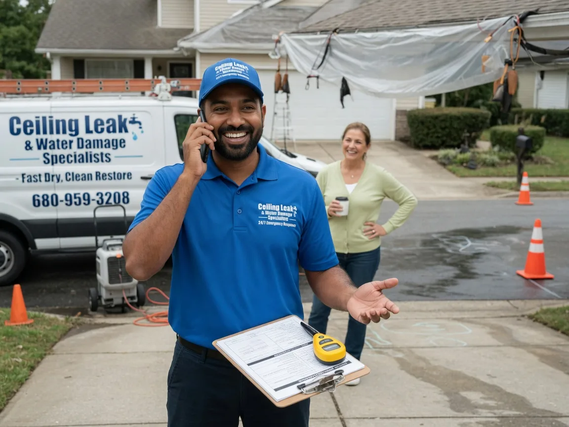 Ceiling Leak Cleanup Phillipsburg, OH FAQs
